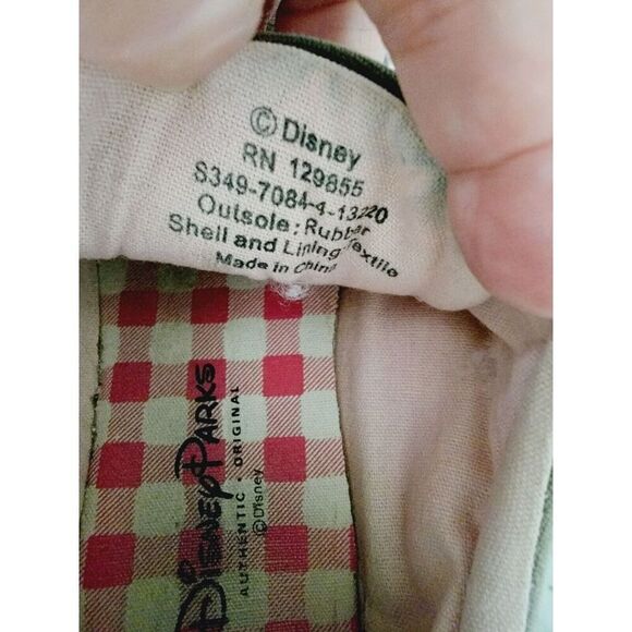 Disney Parks 9 Vintage Sneaker Women's Gray Pink‎ Flats Rhinestone 28 - Picture 6 of 9